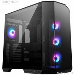 MSI skříň MAG PANO 100R PZ Black, bez zdroje, levé