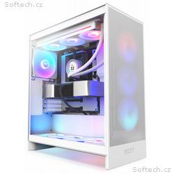 NZXT skříň H7 Flow RGB edition, ATX, 1x360mm RGB c