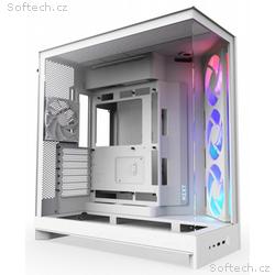 NZXT skříň H9 Flow RGB dvoukomorová ATX, 1x140 RGB