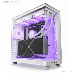 NZXT skříň H6 Flow RGB dvoukomorová, MidT, 3x120mm