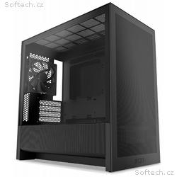 NZXT skříň H3 Flow, microATX, 1x120mm, USB, USB-C,