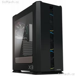 Zalman skříň X3 BLACK, Middle tower, ATX, USB 3.0,