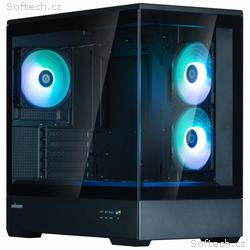 Zalman skříň P30 Black V2, miniT, 3x120mm fan ARGB
