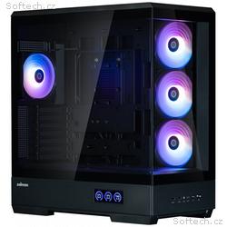 Zalman skříň P50 DS, Middle Tower, 4x120mm ARGB fa