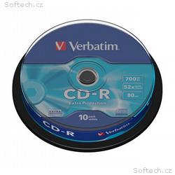 VERBATIM CD-R80 700MB, 52x, Extra Protection, 10pa
