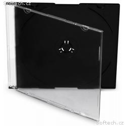 COVER IT box jewel + tray, plastový obal na CD, sl