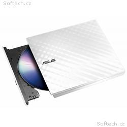 ASUS SDRW-08D2S-U LITE, WHITE, Externí slim, DVD-R