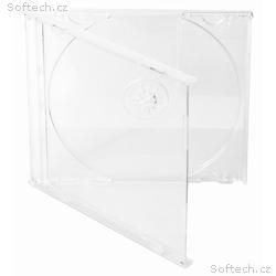 COVER IT box jewel + tray, plastový obal na CD, 10