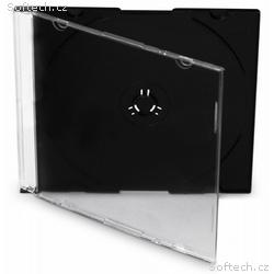 COVER IT box jewel + tray, plastový obal na CD, sl