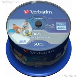 VERBATIM BD-R Blu-Ray SL DataLife 25GB, 6x, printa