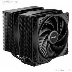 Be quiet! chladič CPU PURE ROCK PRO 3 Black, 2x120