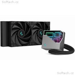 DEEPCOOL vodní chladič LT520, 2x120 mm fan, ARGB, 