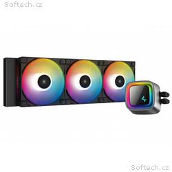 DEEPCOOL vodní chladič LS720, 3x120 mm fan, ARGB, 