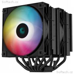 DEEPCOOL chladič AG620 BK ARGB, 2x 120mm fan, 6x h