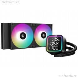 DEEPCOOL vodní chladič LD240, 2x120 mm PWM ARGB fa