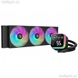 DEEPCOOL vodní chladič LQ360, 3x120mm ARG fan, čer