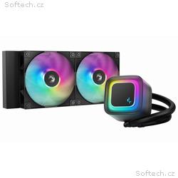 DEEPCOOL vodní chladič LE240 V2, 2x120 PWM ARGB fa
