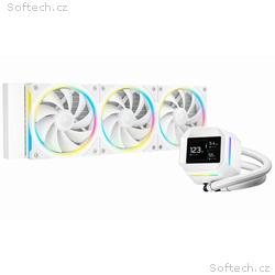 DEEPCOOL Vodní chladič LM360 WH, ARGB, 3x 120mm, A