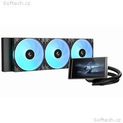 DEEPCOOL Vodní chladič LT360 VISION ARGB, 3x120mm,