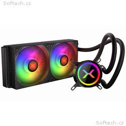 Krux vodní chladič CPU HydroX 240 ARGB, 2x120mm AR