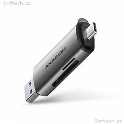 AXAGON čtečka paměťových karet MicroSD, SD, CRE-SA