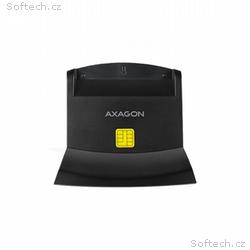AXAGON čtečka kontaktních smart karet (eObčanka), 