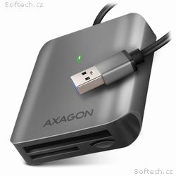 AXAGON externí čtečka paměťových karet microSD, SD