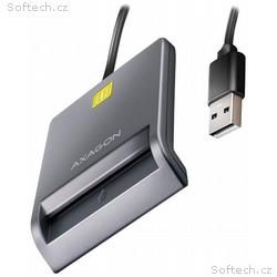 AXAGON čtečka kontaktních smart karet USB-A (eObča