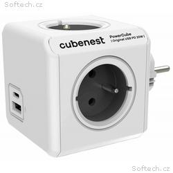 Cubenest Powercube Original USB PD 20W, A+C, 4× zá