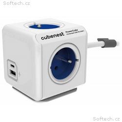 Cubenest Powercube Extended USB PD 20W, A+C, 4× zá