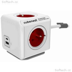 Cubenest Powercube Extended USB PD 20W, A+C, 4× zá