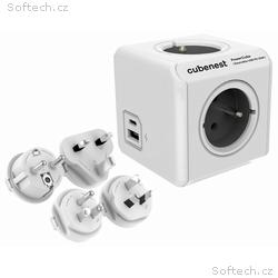 Cubenest Powercube ReWirable USB PD 20W, A+C, 4× z