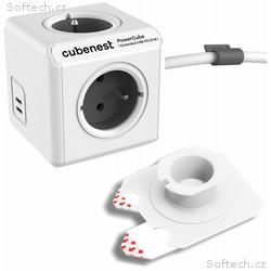 Cubenest Powercube Extended USB PD 35W, 2xUSB-C, 4