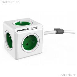 Cubenest Powercube Extended, 5× zásuvka, 1,5 m, bí
