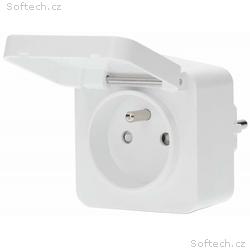 NEDIS chytrá zásuvka, venkovní, 16A, Zigbee 3.0, f
