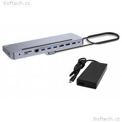 i-tec dokovací stanice USB-C Metal Ergonomic 4K, 3