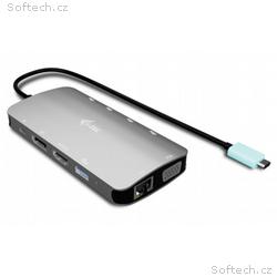 i-tec dokovací stanice USB-C Metal Nano 3x Display