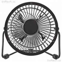 NEDIS mini ventilátor, průměr 10 cm, výkon 3 W, na