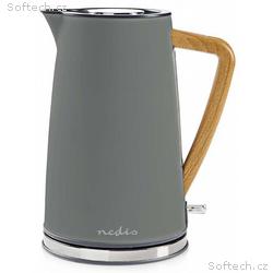 NEDIS rychlovarná konvice KAWK510EGY, objem 1,7 l,