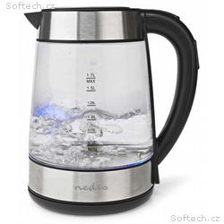 NEDIS rychlovarná konvice KAWK320EGS, objem 1,7 l,
