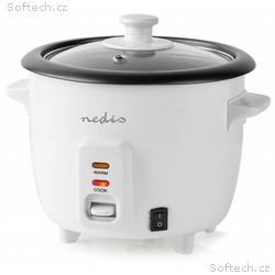 NEDIS rýžovar, spotřeba 300 W, objem 0,6 L, nepřil