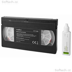 NEDIS čistič hlav VHS kazet, 20 ml, černý