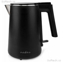 NEDIS rychlovarná konvice KAWK360EBK, objem 1.0 l,