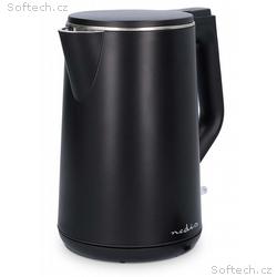 NEDIS rychlovarná konvice KAWK361EBK, objem 1.5 l,