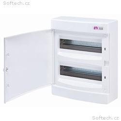 Solarmi rozvaděč ETI ECT24PO 24M na povrch, bílá, 