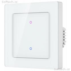 IMMAX NEO SMART vypínač Nexa 2-tlačítkový, Wi-Fi, 