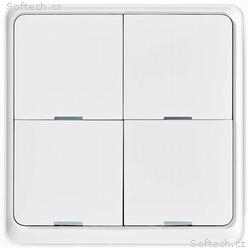 NEDIS chytrý nástěnný vypínač, Zigbee 3.0, nástěnn