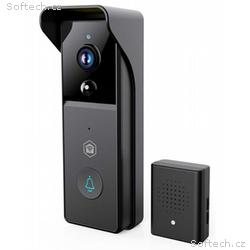 NEDIS Wi-Fi chytrý dveřní videotelefon, 2304x1296,