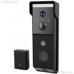 NEDIS Wi-Fi chytrý dveřní videotelefon, 2x 1920x10