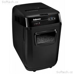 FELLOWES skartovač AutoMax 200 C, křížový řez 4x38